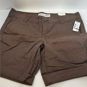 Aeropostale Women's Brown Bermudas